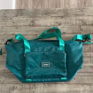Foldie Teal Travel Bag for Women
